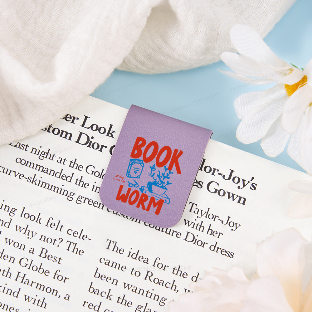 Pagewings Bookworm Magnetic Bookmark