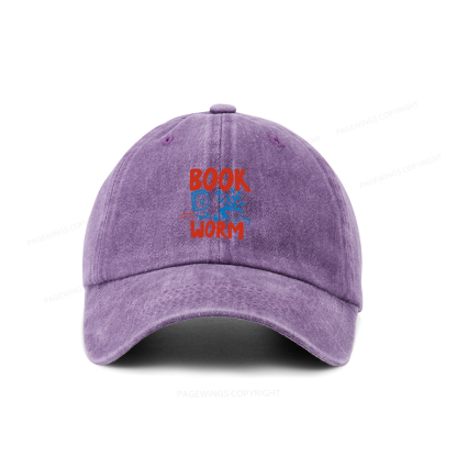Pagewings Bookworm Washed Cap