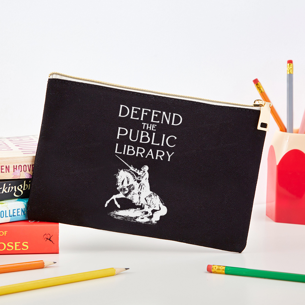 Pagewings Defend The Public Library Pouch