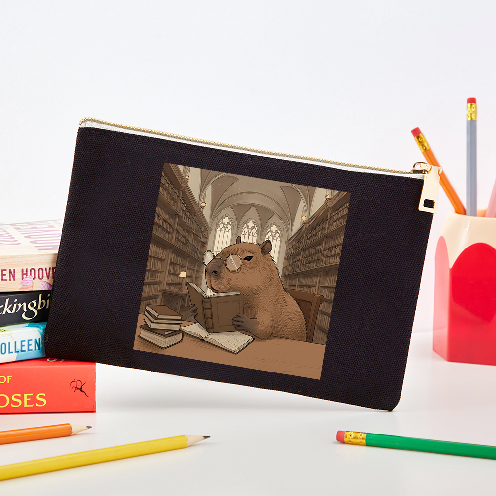 Pagewings The Reader Capybara Pouch