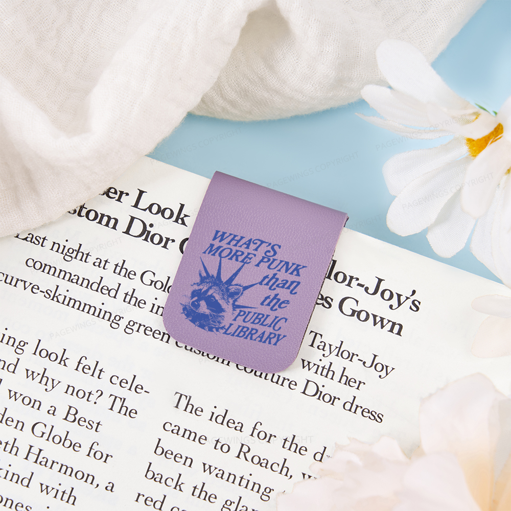 Pagewings What’s More Punk Than The Public Library Magnetic Bookmark