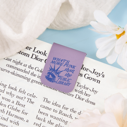 Pagewings What’s More Punk Than The Public Library Magnetic Bookmark