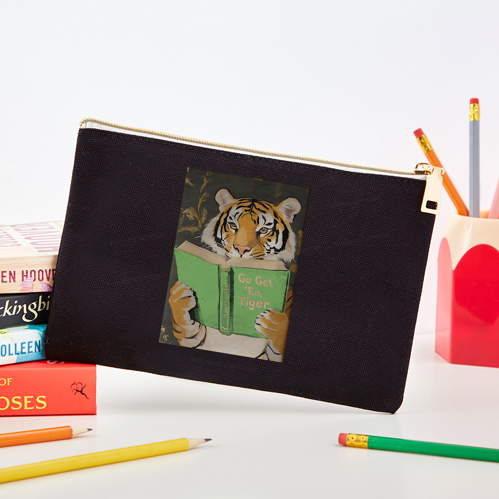 Pagewings Motivational Tiger Pouch