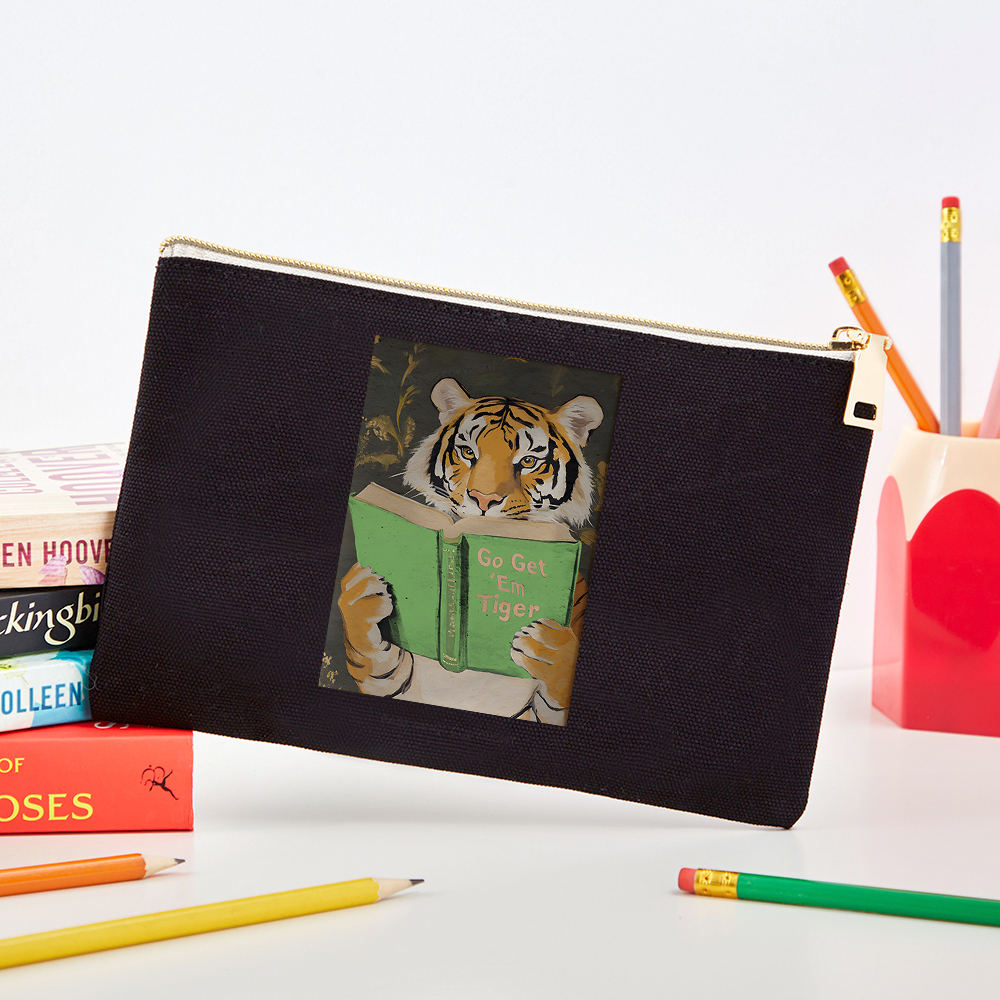 Pagewings Motivational Tiger Pouch