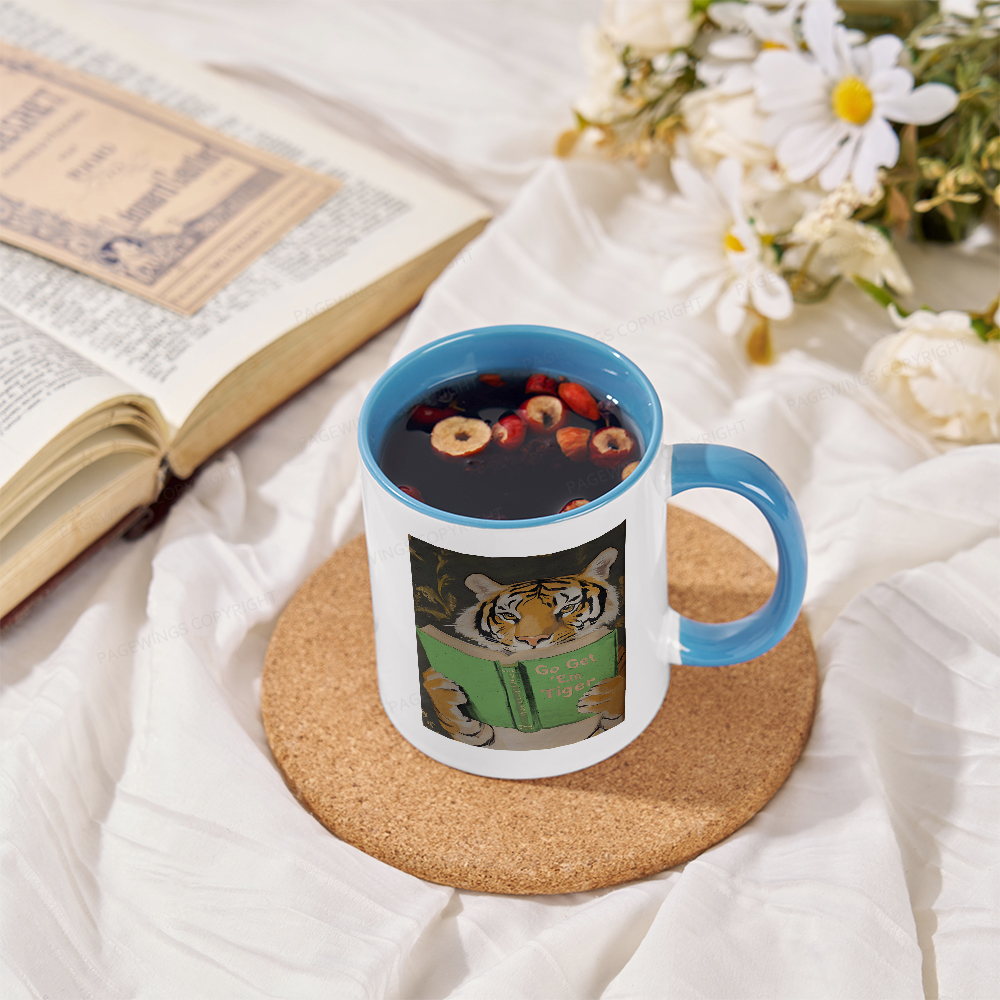 Pagewings Motivational Tiger Mug