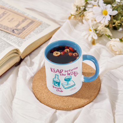 Pagewings Wine Lover Book Club Mug