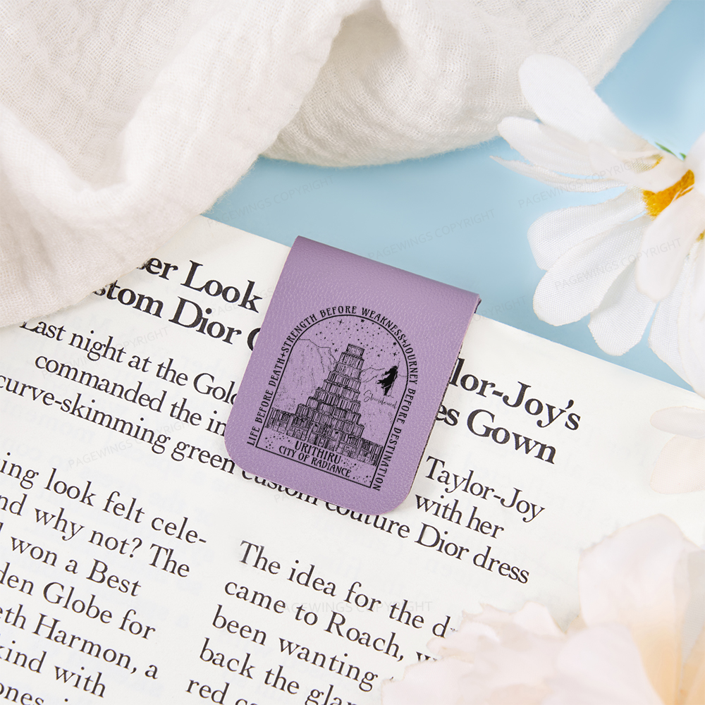 Pagewings Life Before Death Strength Before Weaknes Magnetic Bookmark