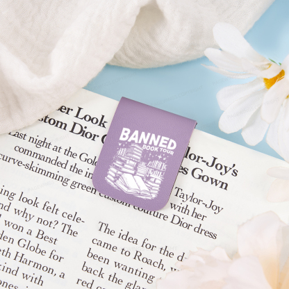 Pagewings Banned Books Tour Magnetic Bookmark