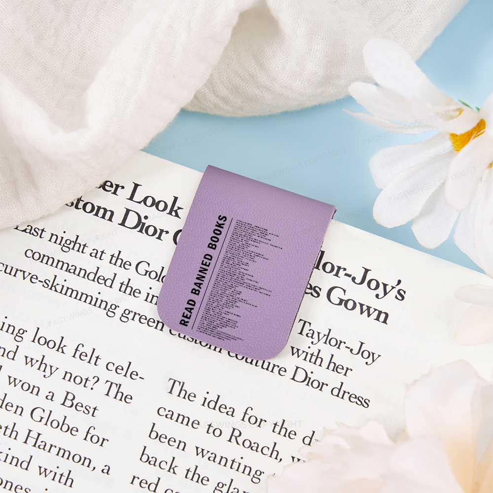Pagewings Banned Books Tour Magnetic Bookmark