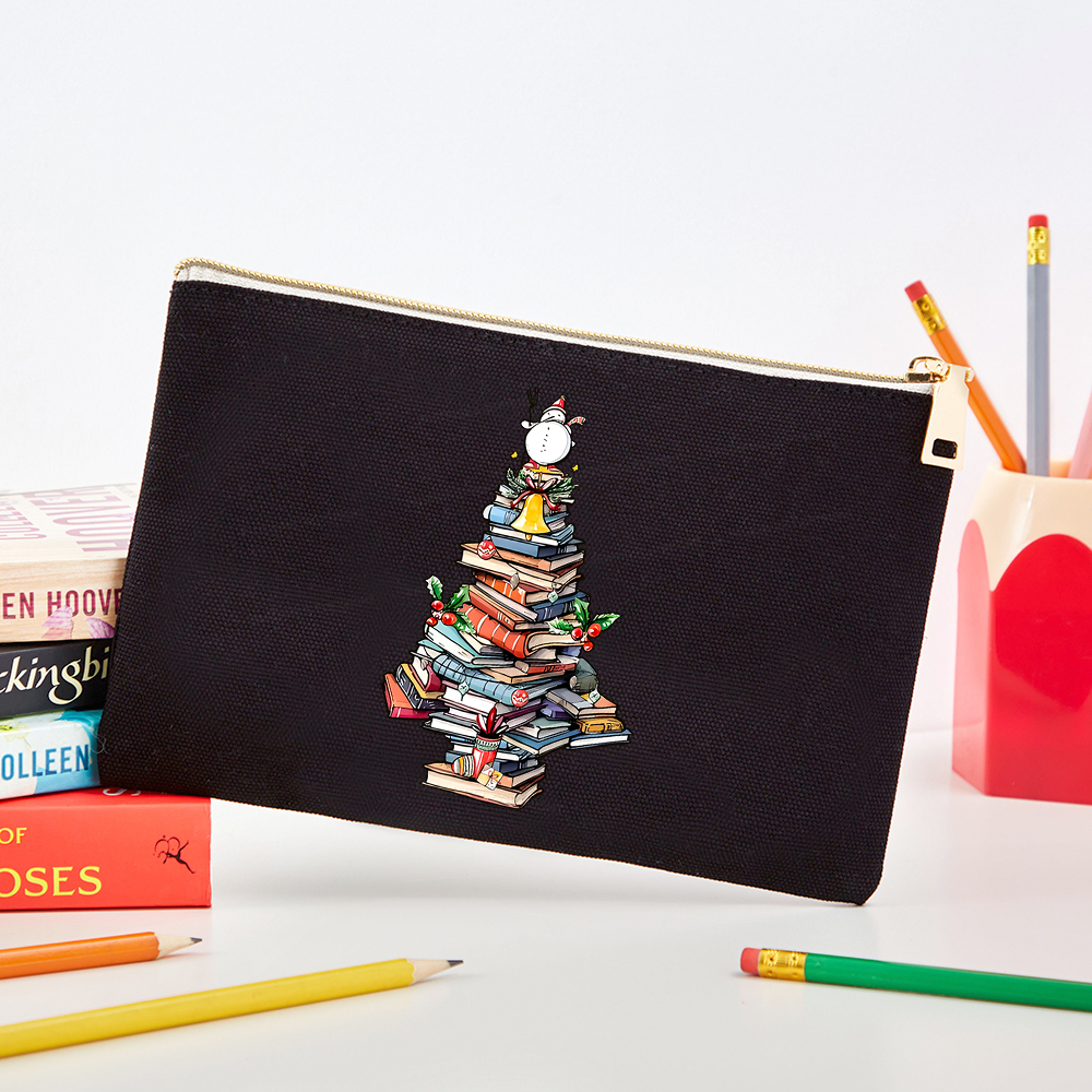 Pagewings Book Christmas Tree Pouch