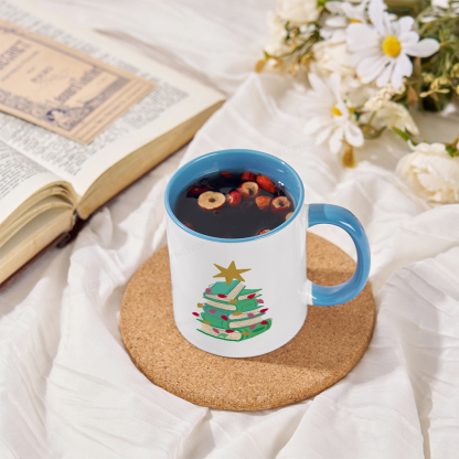 Pagewings Bookish Christmas Mug