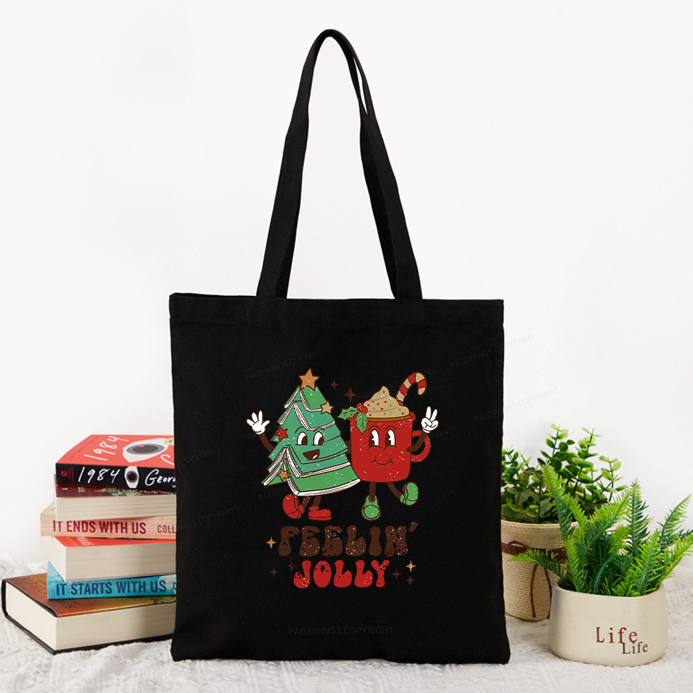 Pagewings Feeling Jolly Tote Bag