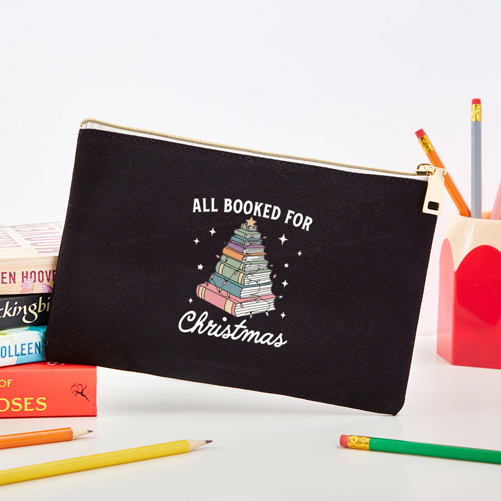 Pagewings All Booked For Christmas Pouch