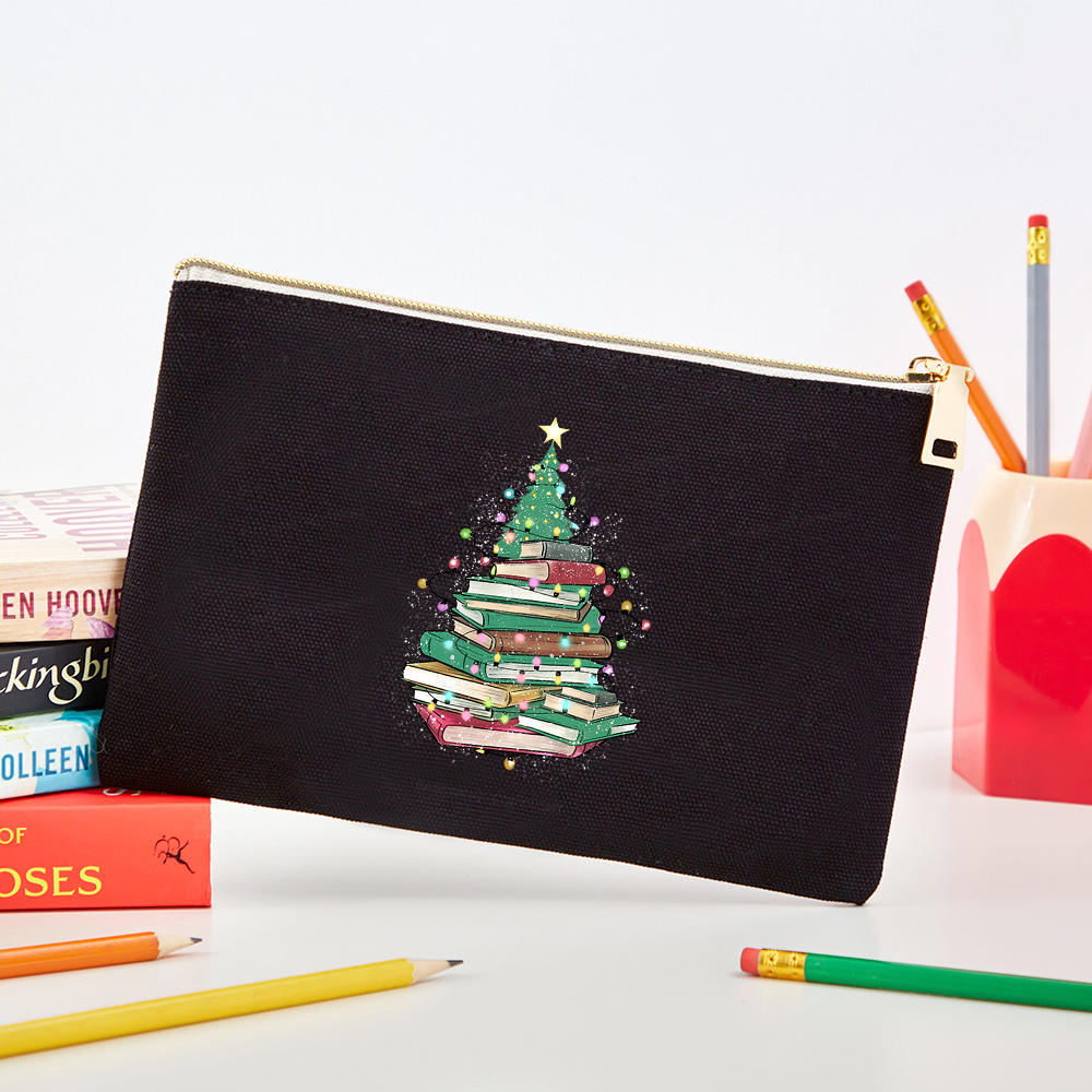 Pagewings Christmas Book Tree Pouch