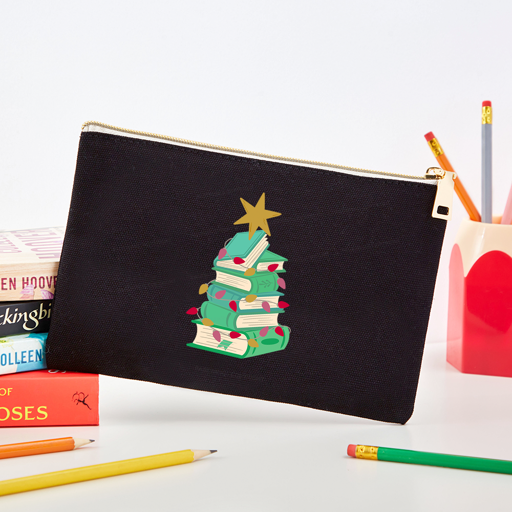 Pagewings Bookish Christmas Pouch