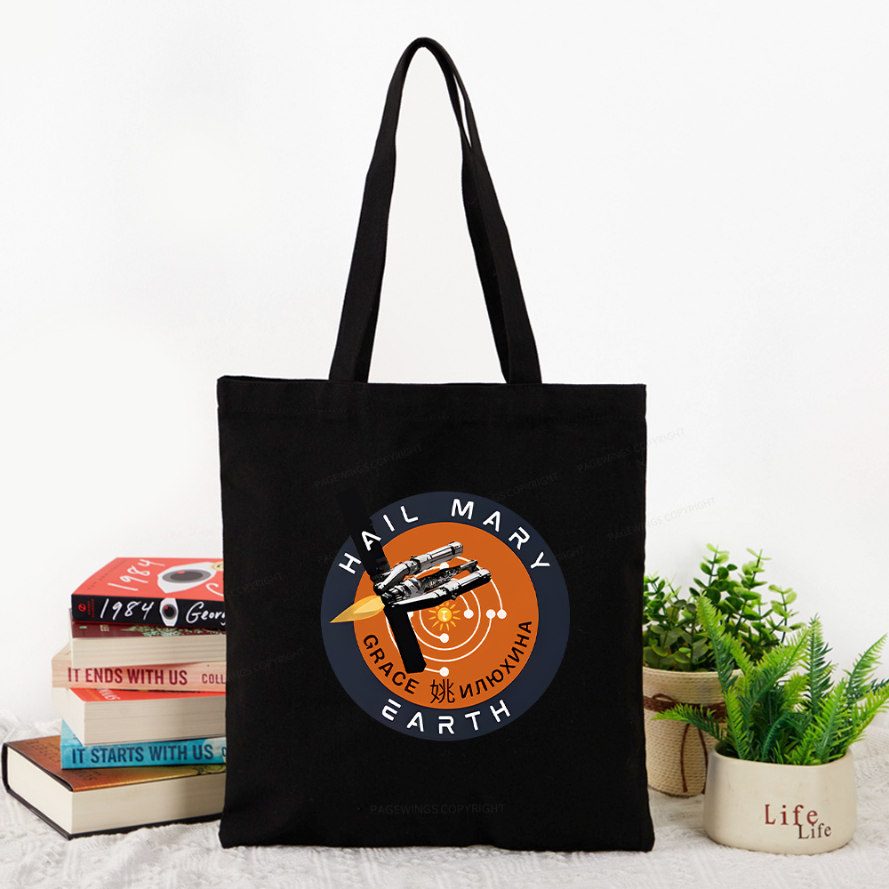 Pagewings Powered By Astrophage Tote Bag