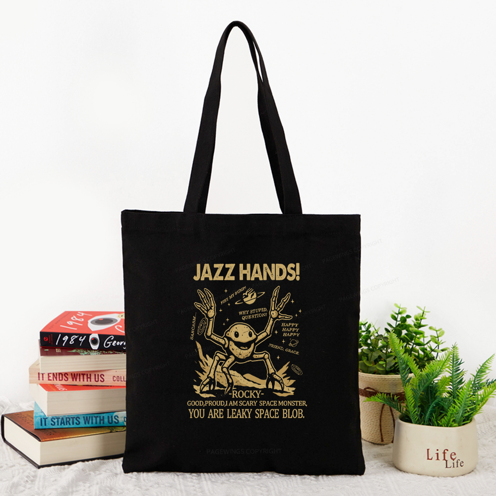 Pagewings You Sleep I Watch Tote Bag