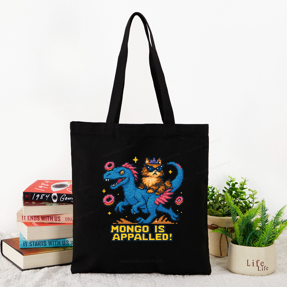 Pagewings Mongo Is Appalled Tote Bag
