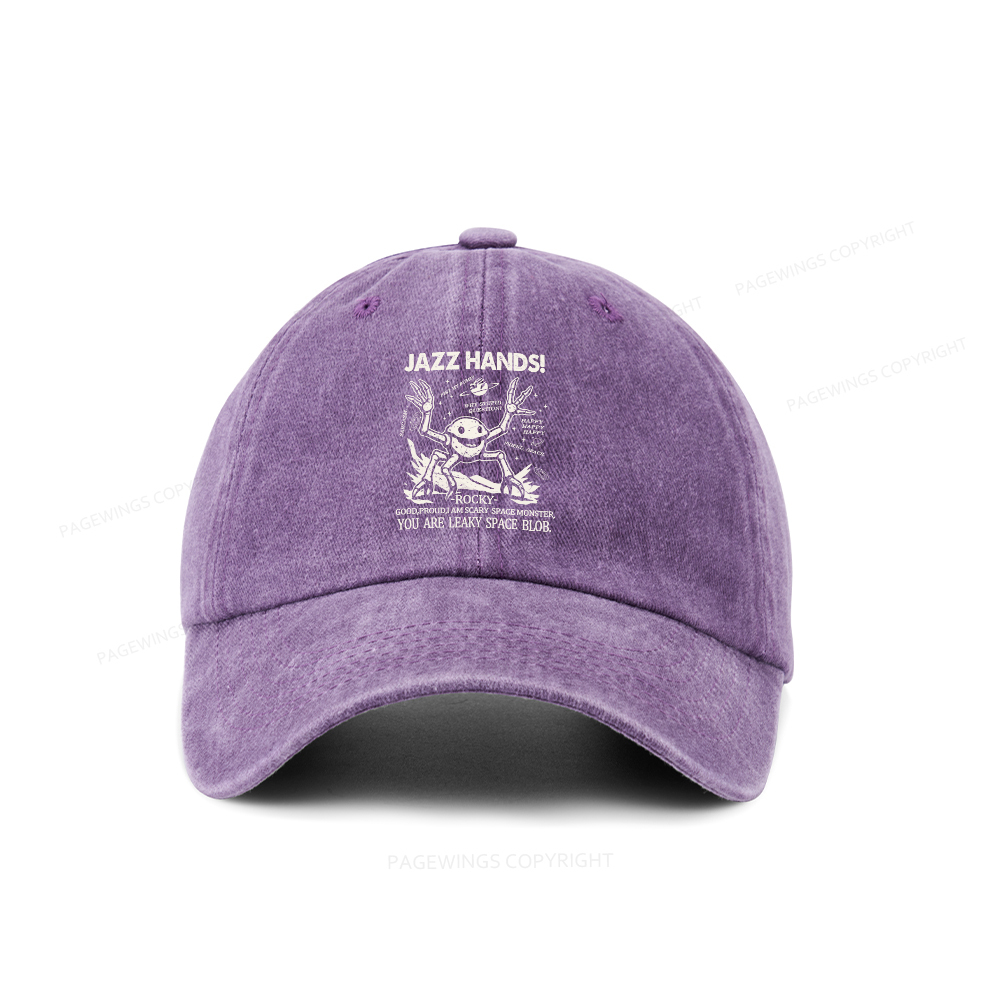 Pagewings You Sleep I Watch Washed Cap