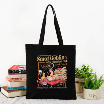 Pagewings Smut Goblin Tote Bag