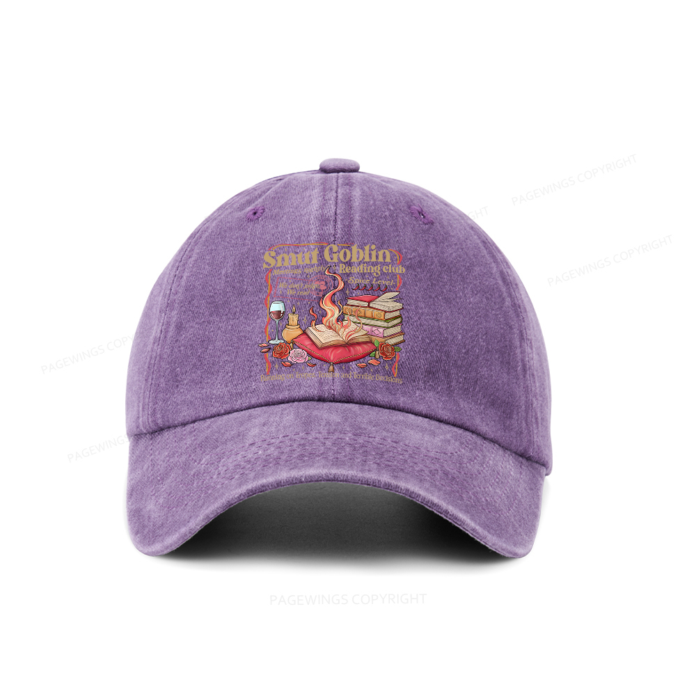 Pagewings Smut Goblin Washed Cap