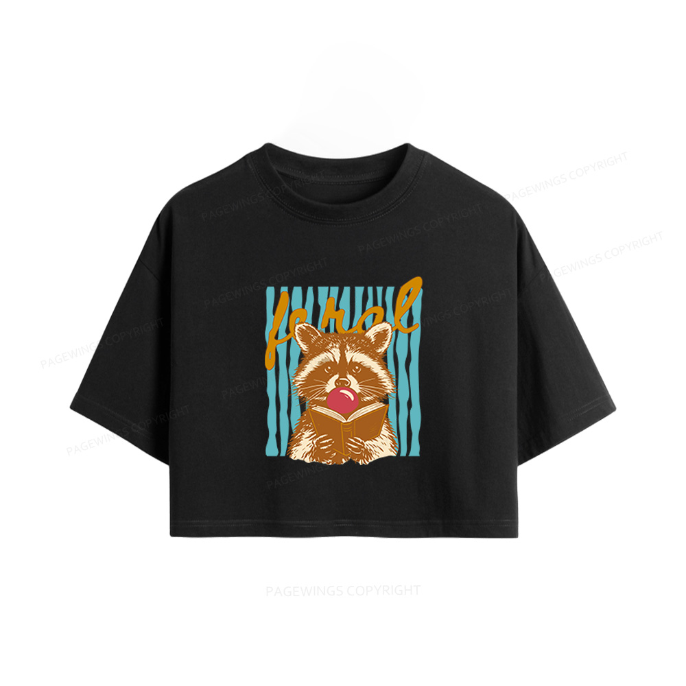 Pagewings Feral Girl Summer Women Crop Tops
