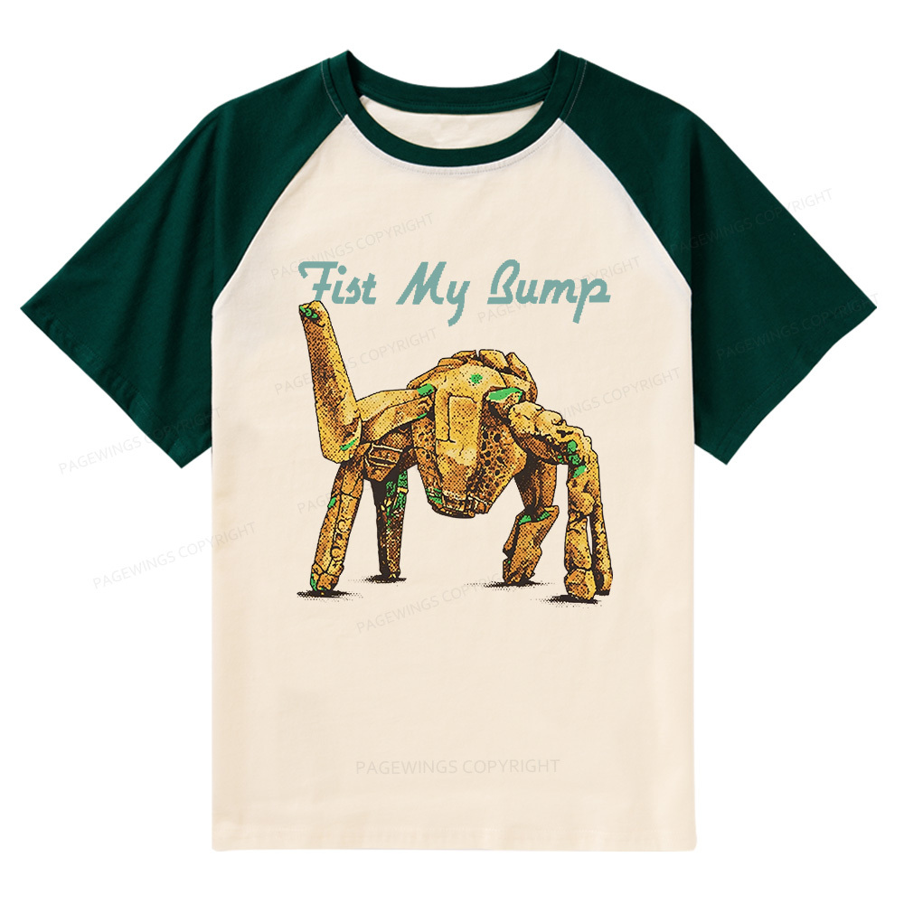 Pagewings This Is An Outrage Raglan T-shirt