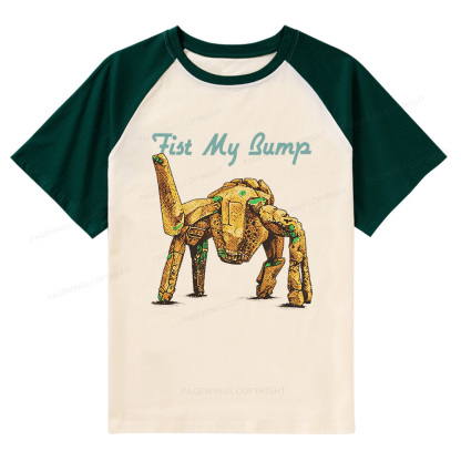 Pagewings This Is An Outrage Raglan T-shirt