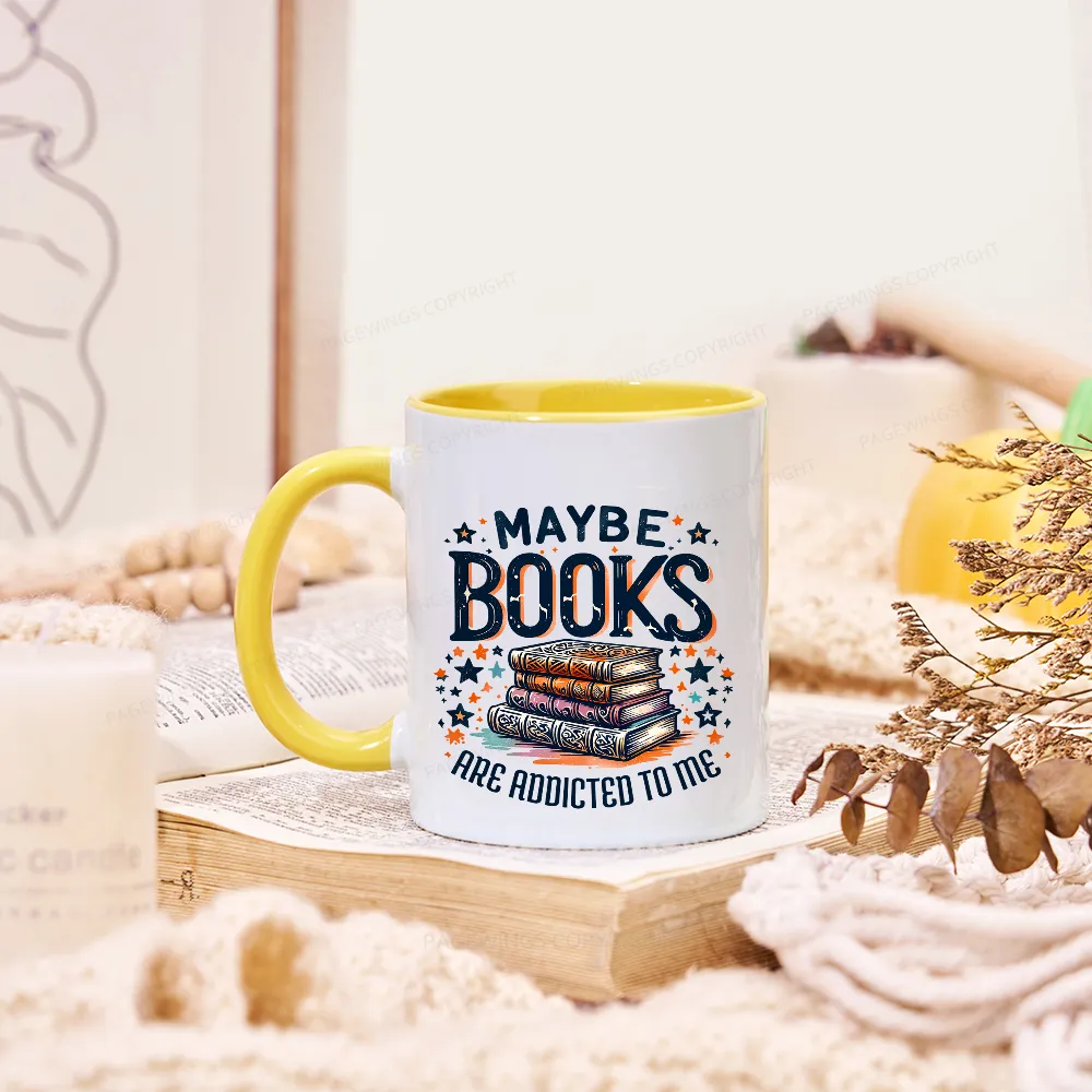 [Copy][Copy][Copy][Copy][Copy][Copy]Pagewings I Closed My Book To Be Here Mug