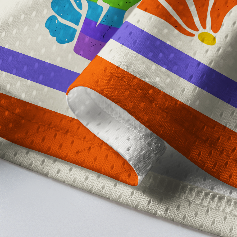 Pagewings More Pride Less Prejudice Unisex Mesh Jersey