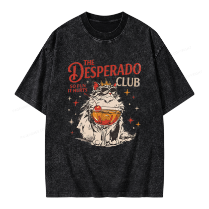 Pagewings Desperado Club Unisex Washed T-shirt
