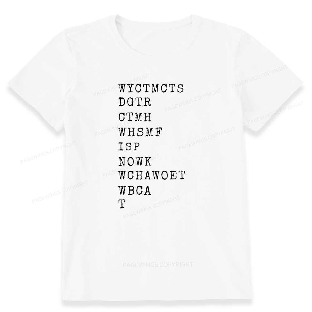 Pagewings Will You Come To My Cottage This Summer Unisex Classic T-shirt