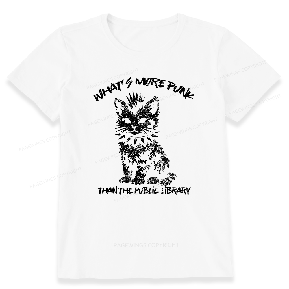 Pagewings What's More Punk Than The Public Library Unisex Classic T-shirt