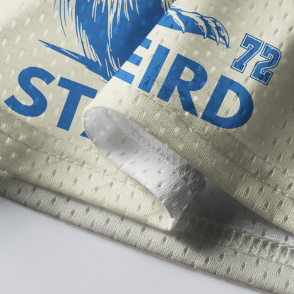 Pagewings Read Books Stay Weird Unisex Mesh Jersey