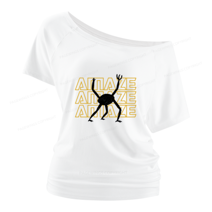 Pagewings Sci-Fi Book Lover Women Off Shoulder T-shirts