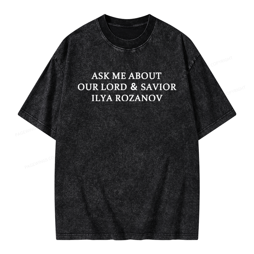 Pagewings Romance Lover Unisex Washed T-shirt