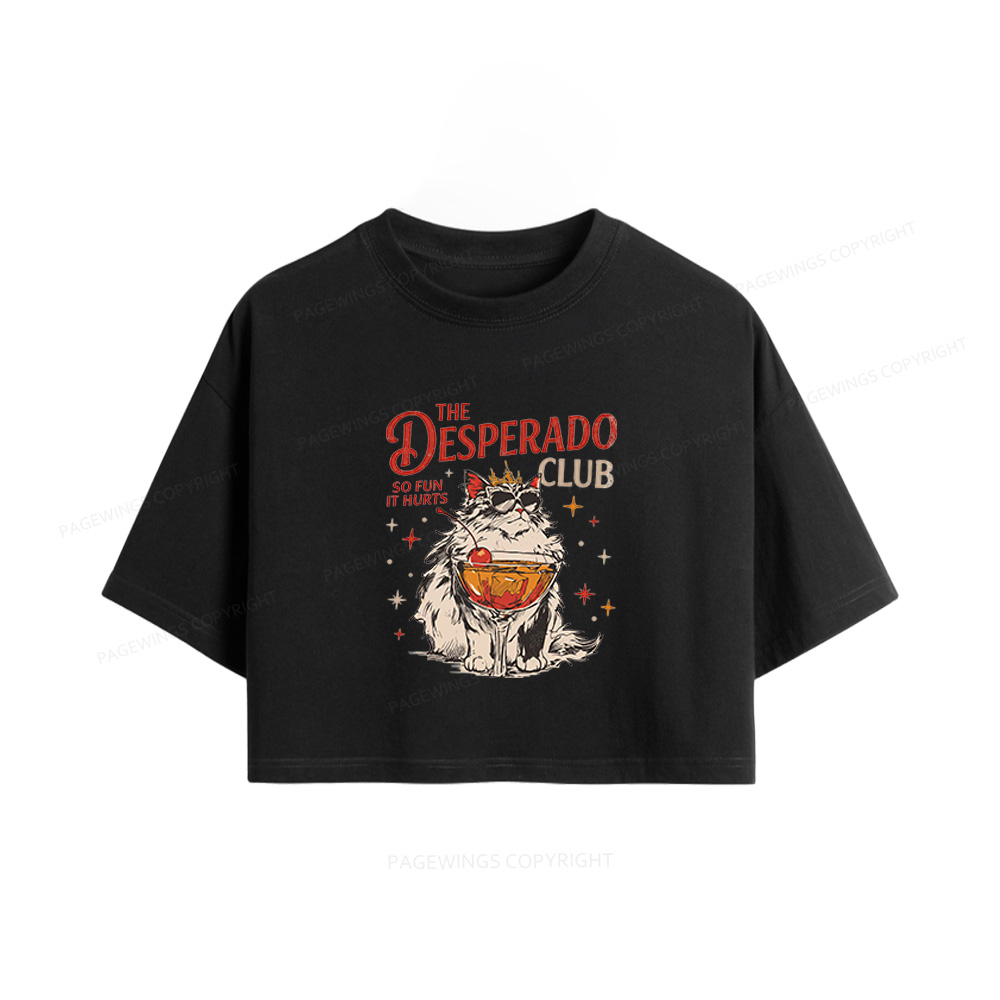 Pagewings Desperado Club Women Crop Tops