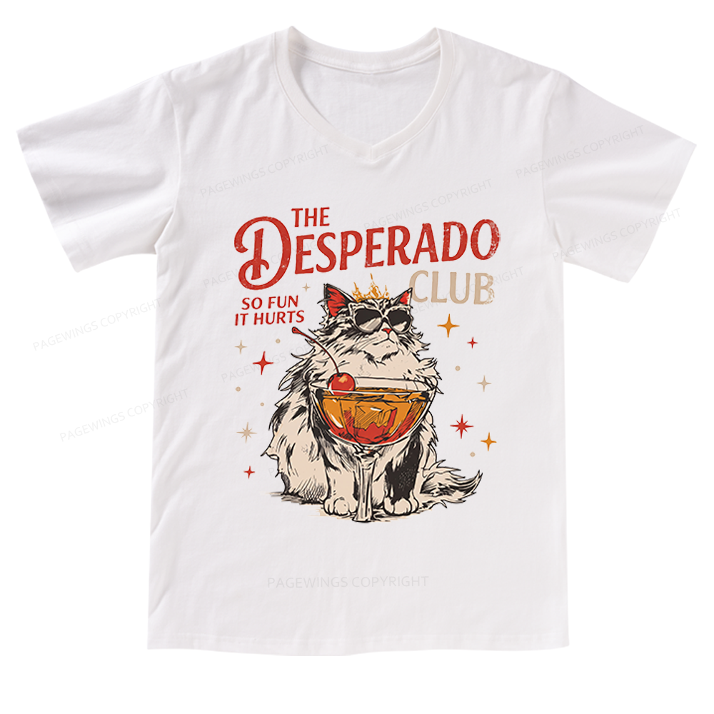 Pagewings Desperado Club V-neck T-shirt