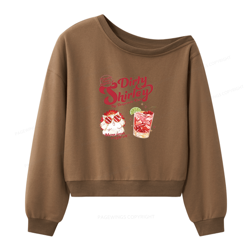 Pagewings Princess Donut Women Off Shoulder Sweatshirt