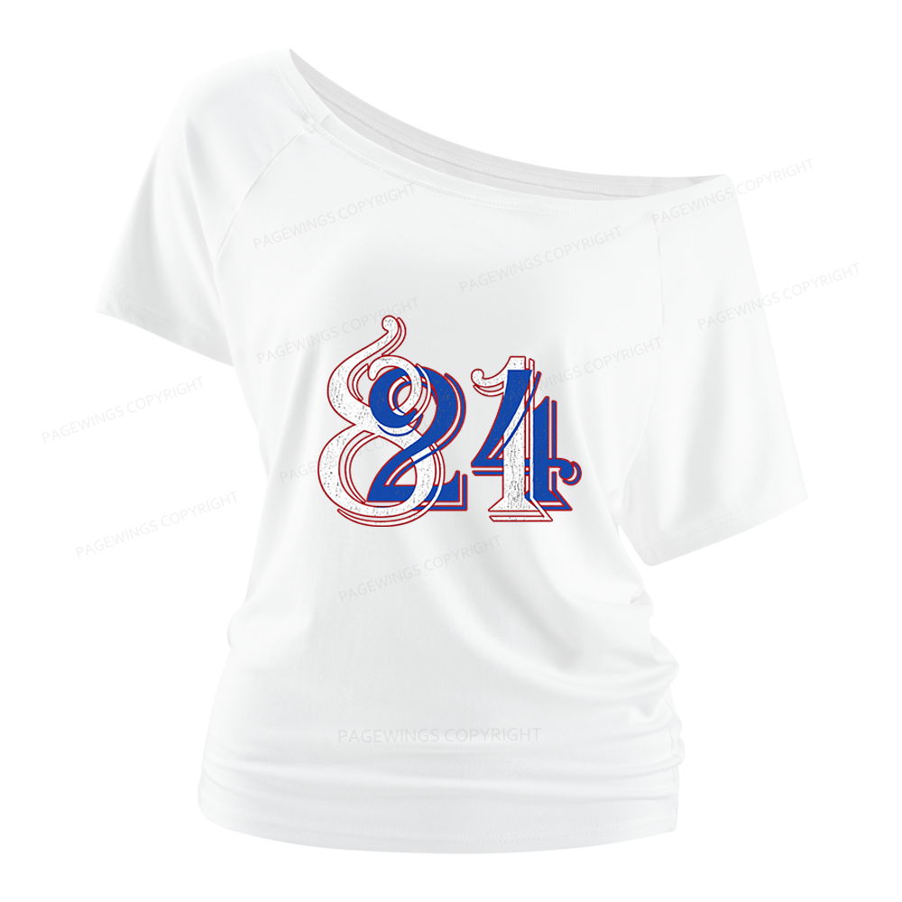 Pagewings Romance Lover Women Off Shoulder T-shirts