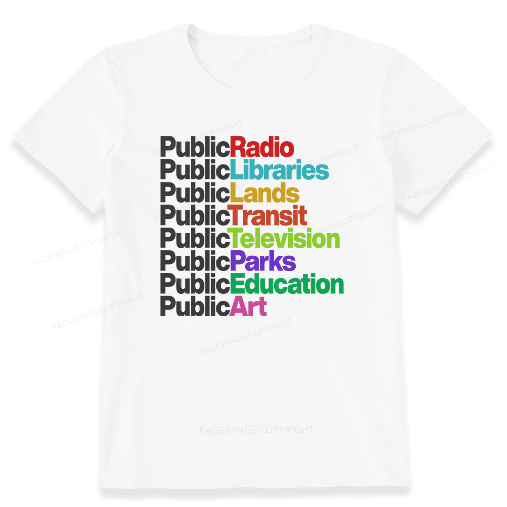 Pagewings Public Libraries Unisex Classic T-shirt