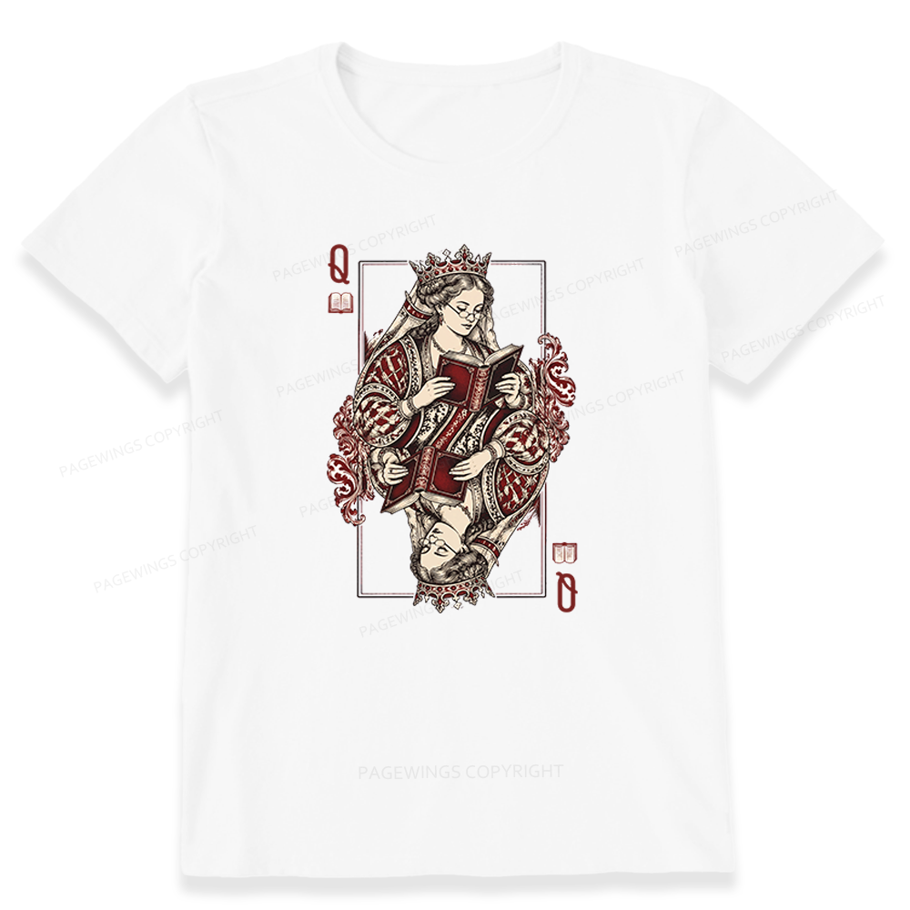 Pagewings Queen of Books Unisex Classic T-shirt