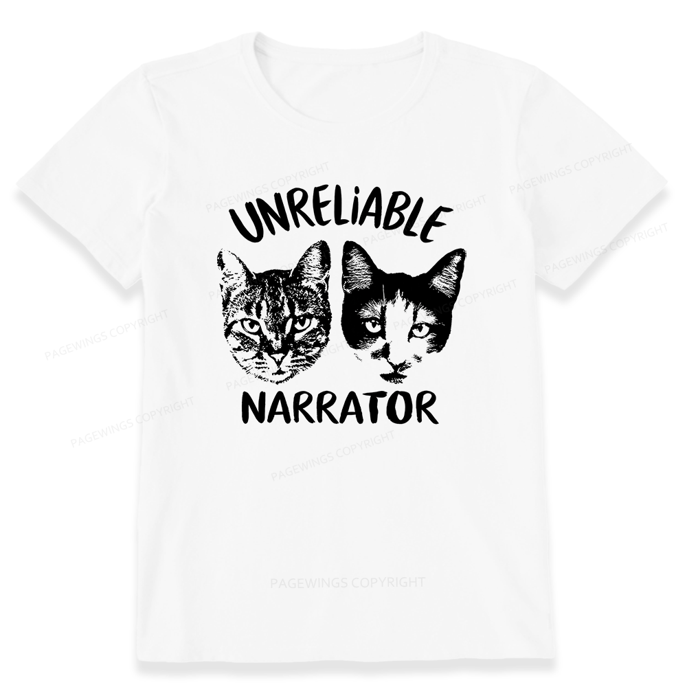 Pagewings Unreliable Narrator Unisex Classic T-shirt