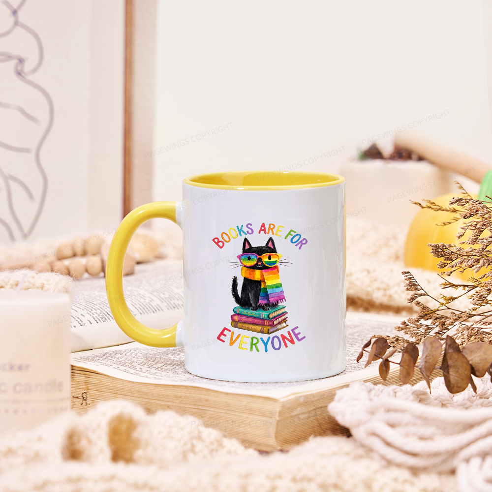 Pagewings Books Are For Everyone Mug