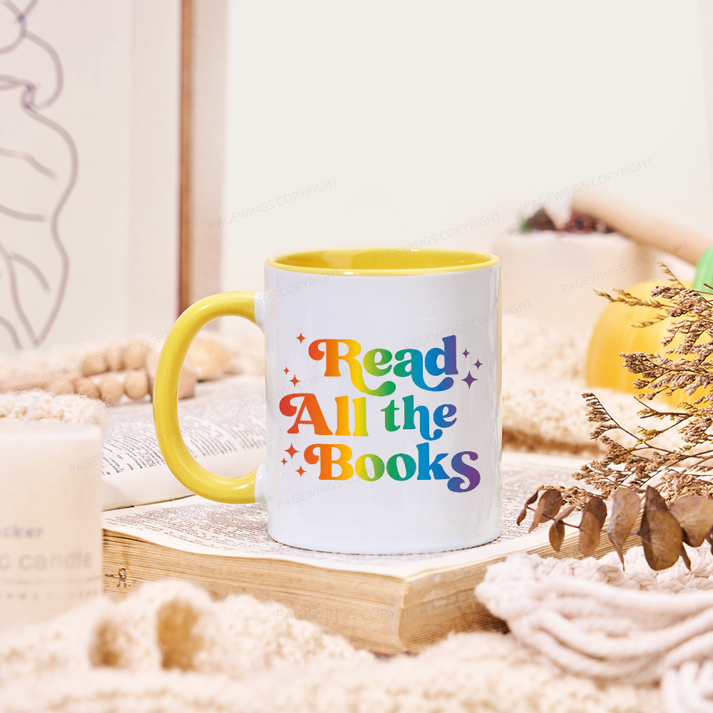 Pagewings Read All the Books Mug