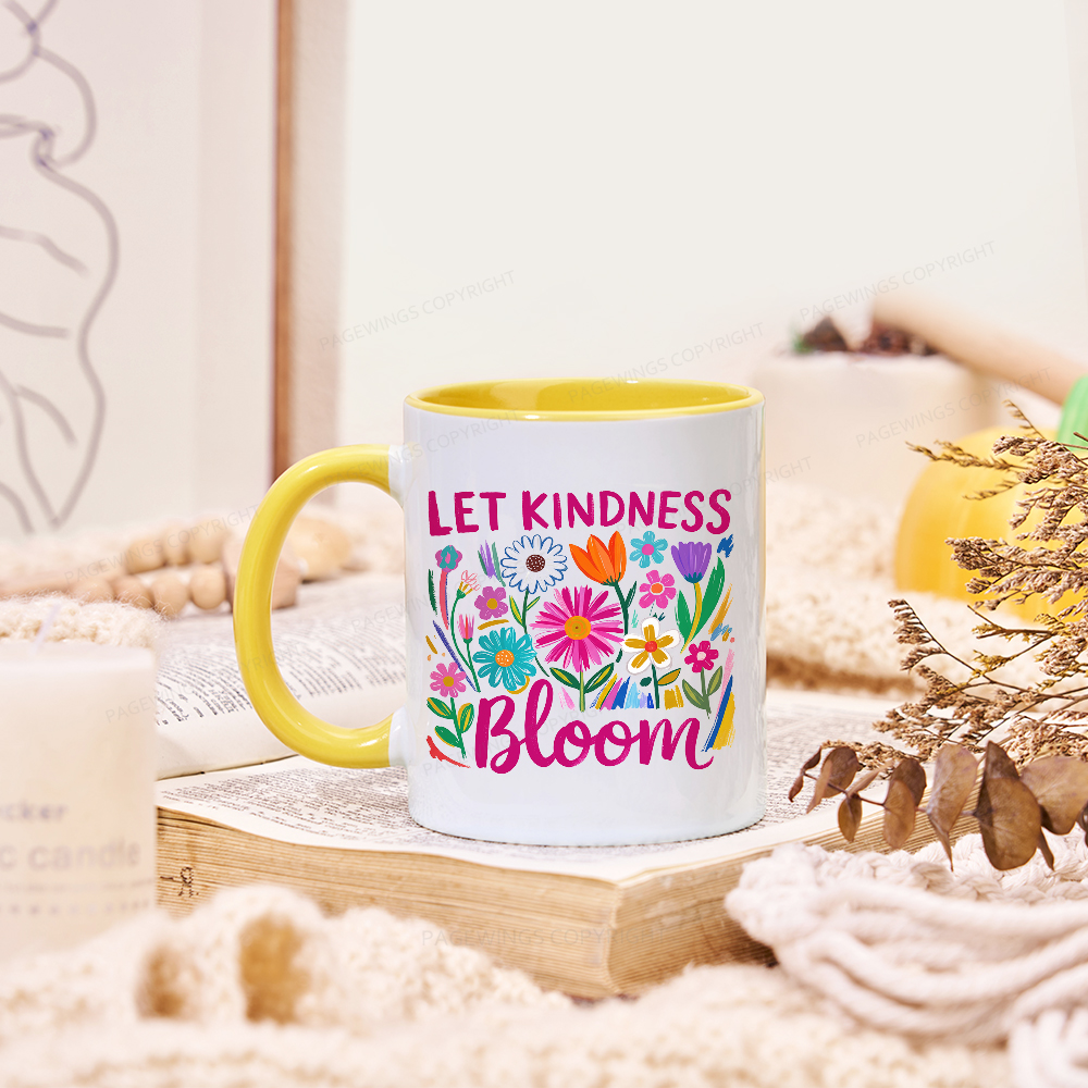Pagewings Let Kindness Bloom Mug