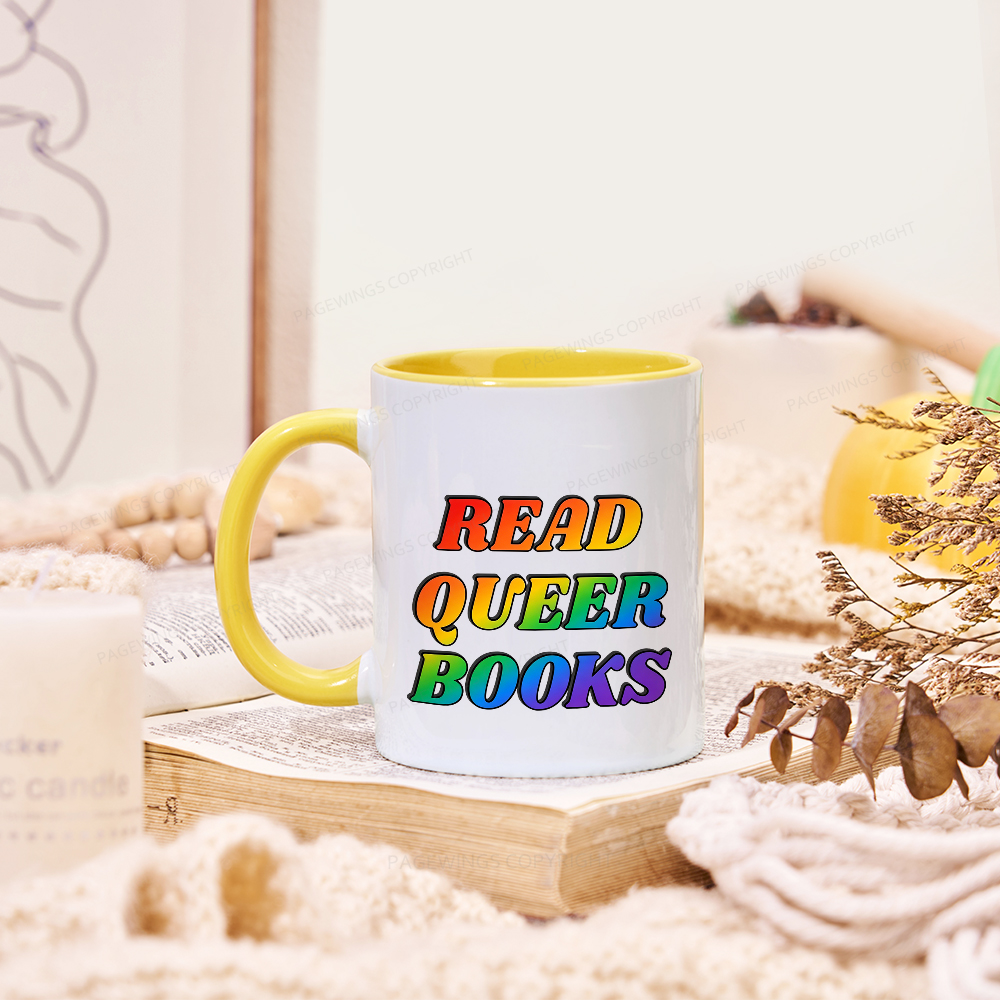 Pagewings Queer Books Mug
