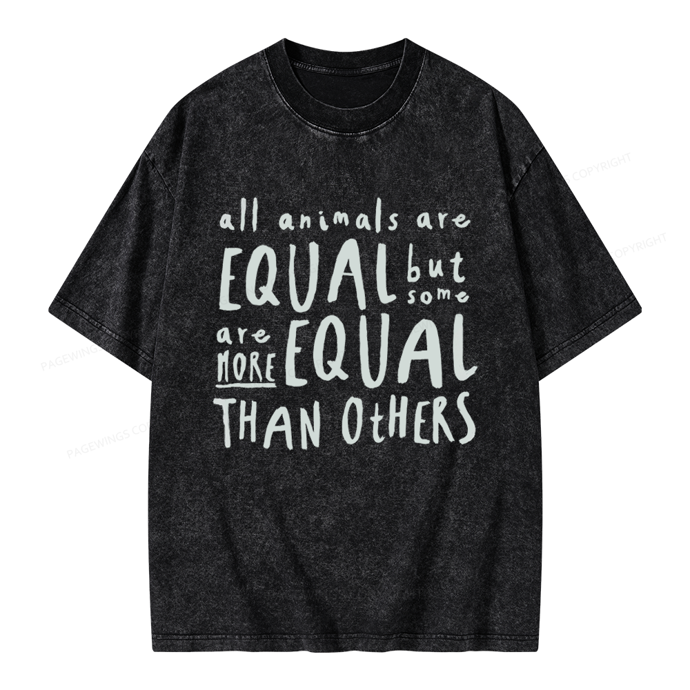 Pagewings Dystopia Unisex Washed T-shirt