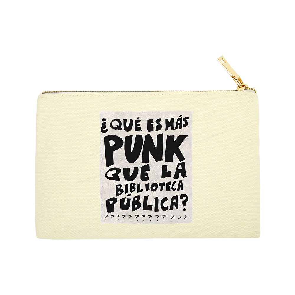 Pagewings What's More Punk Than The Public Library Pouch