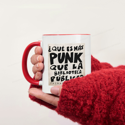 Pagewings What's More Punk Than The Public Library Mug